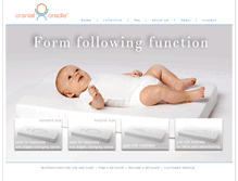Tablet Screenshot of cranialcradle.co